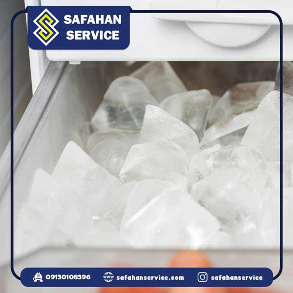 چرا یخ ها در یخساز به یکدیگر می چسبند؟